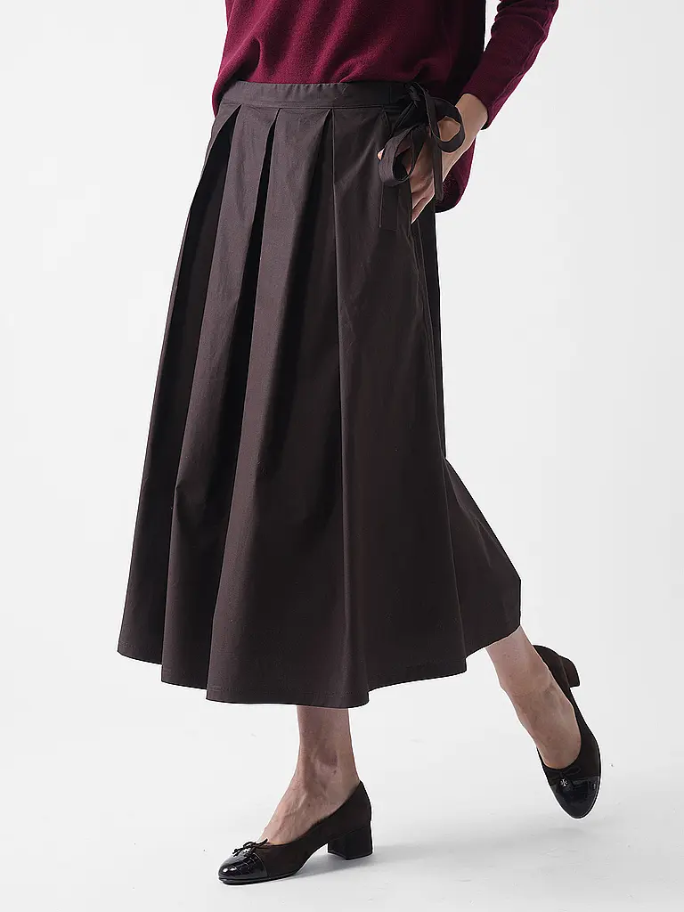 RICHROYAL | Midi falda | Marrón