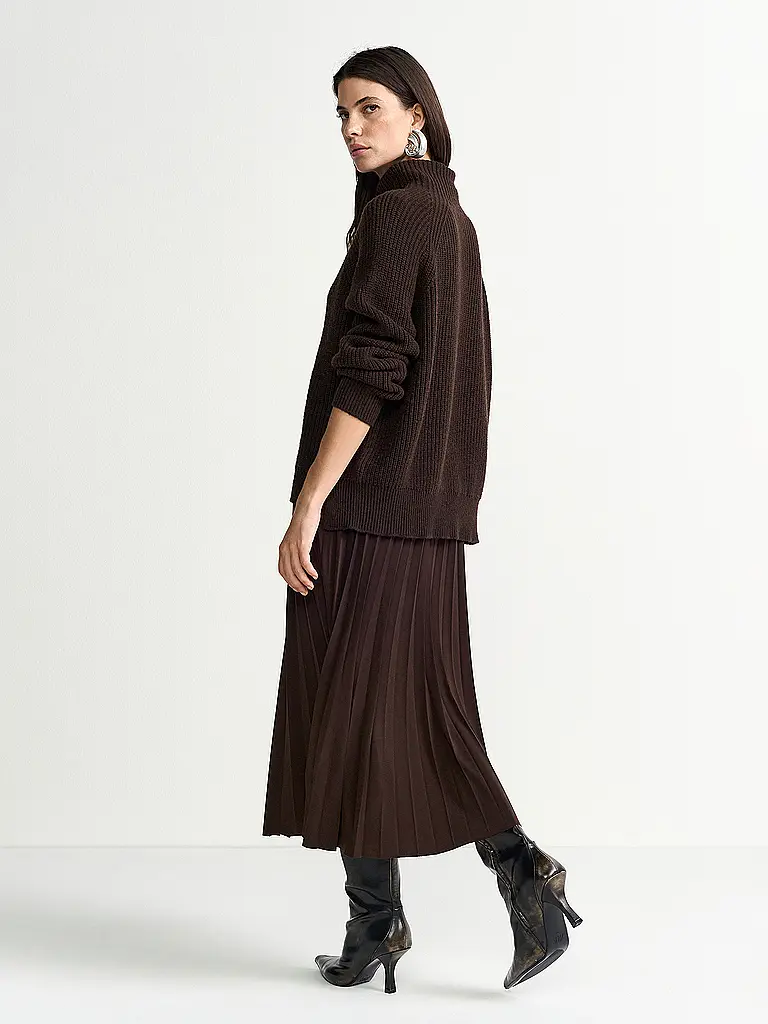 RICHROYAL | Midi falda | Marrón