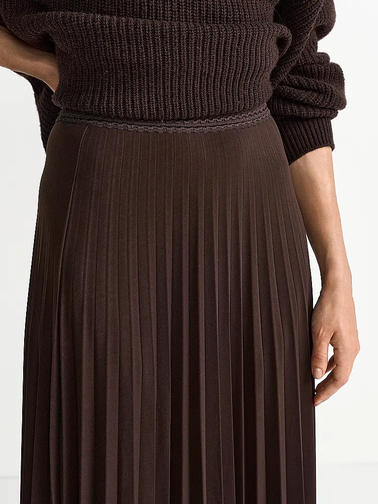 RICHROYAL | Midi falda | Marrón