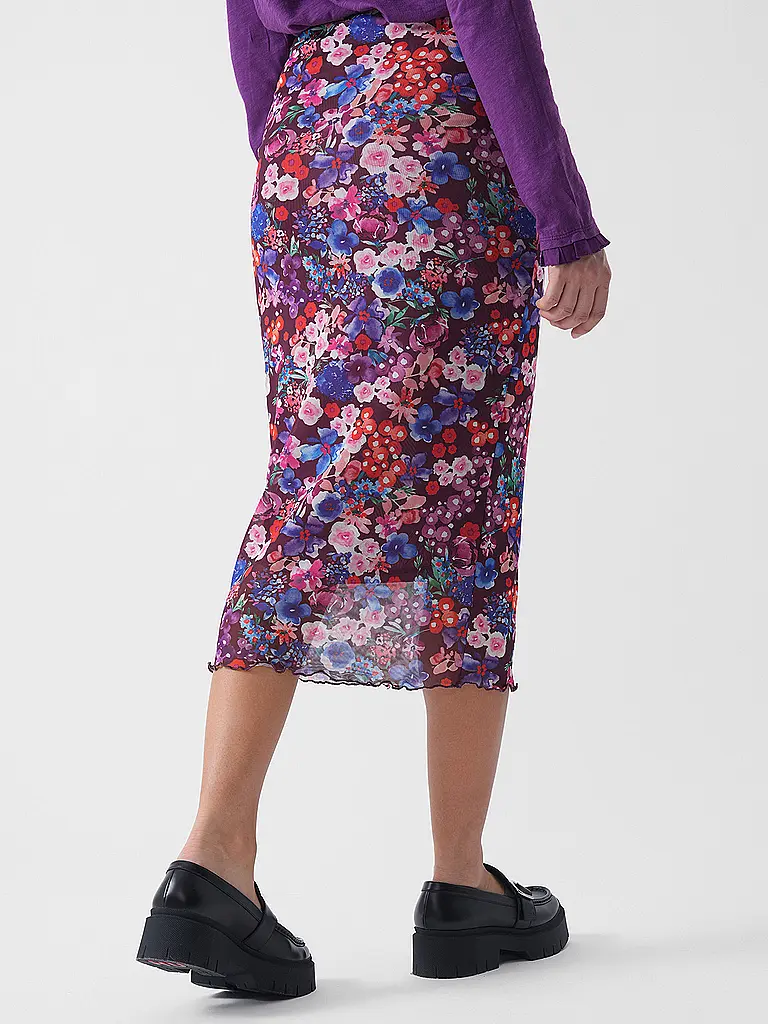 RICHROYAL | Midi falda | Rojo oscuro