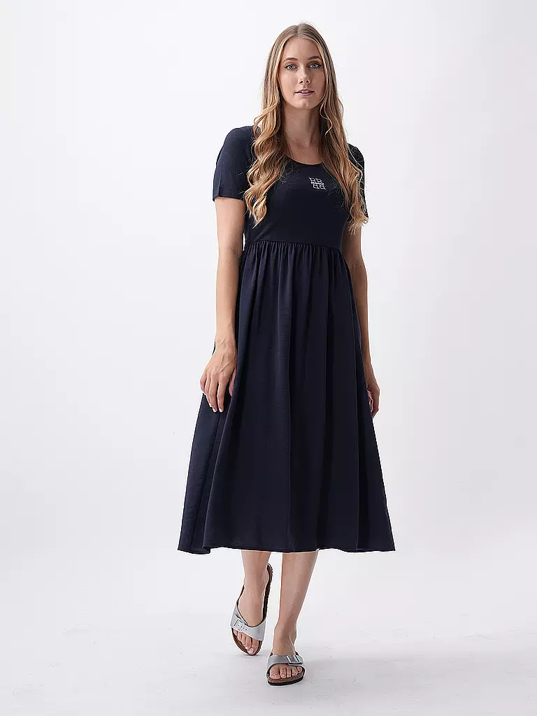 RICHROYAL | Midikleid | Azul oscuro