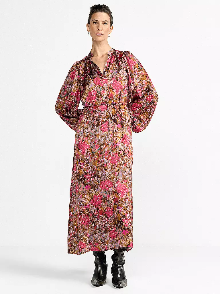 RICHROYAL | Midikleid | Rojo oscuro