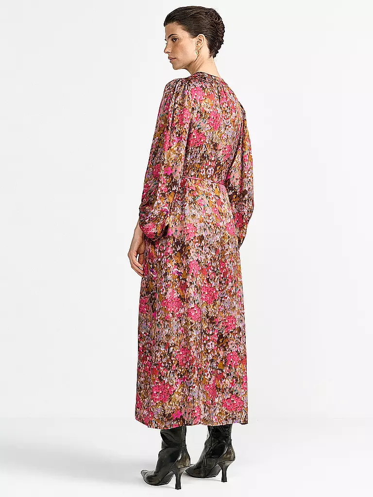 RICHROYAL | Midikleid | Rojo oscuro