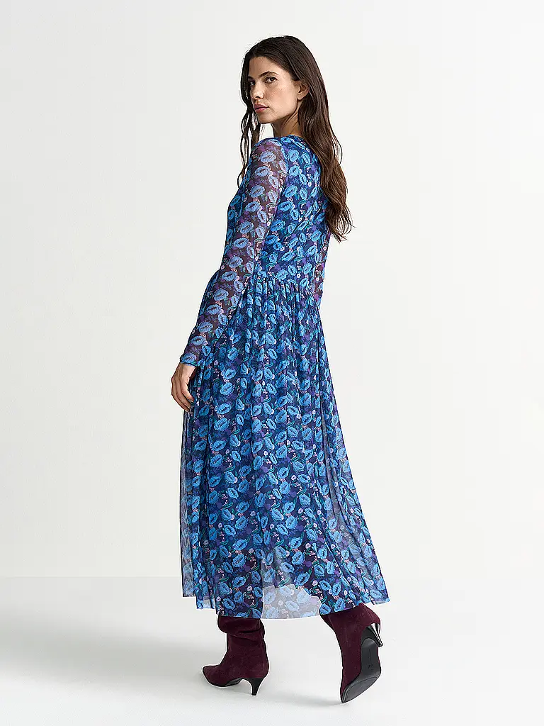 RICHROYAL | Midikleid | Azul oscuro