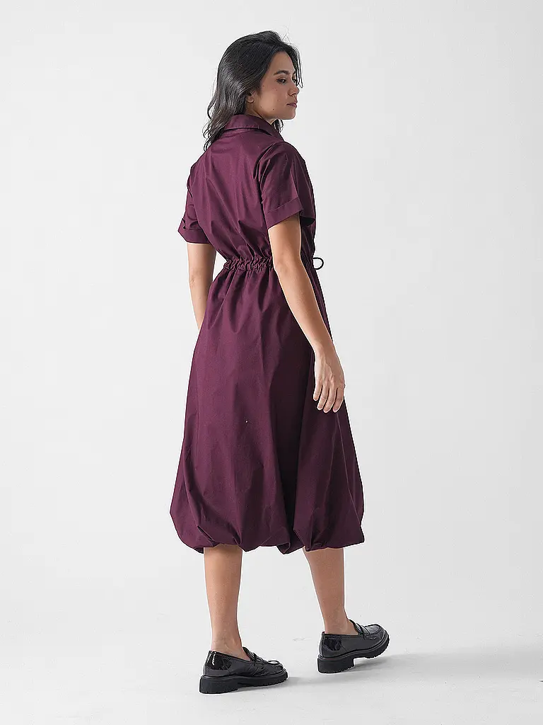 RICHROYAL | Midikleid | Rojo oscuro