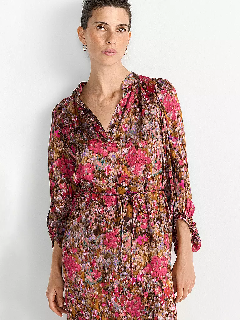 RICHROYAL | Midikleid | Rojo oscuro