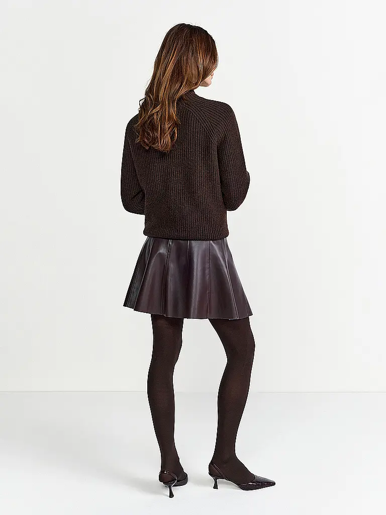 RICHROYAL | Minifalda de efecto cuero | 