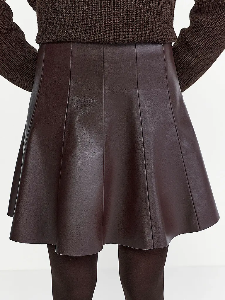 RICHROYAL | Minifalda de efecto cuero | 