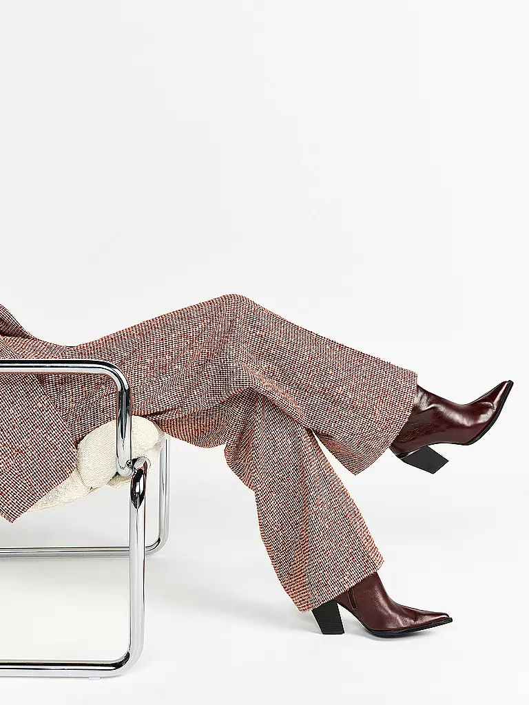 RICHROYAL | Pantalones de vestir | Rojo oscuro