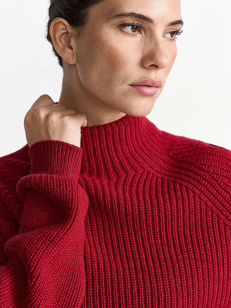 RICHROYAL | Rollkragenpullover | Rojo