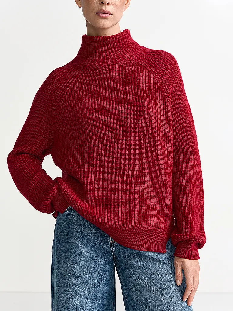 RICHROYAL | Rollkragenpullover | Rojo
