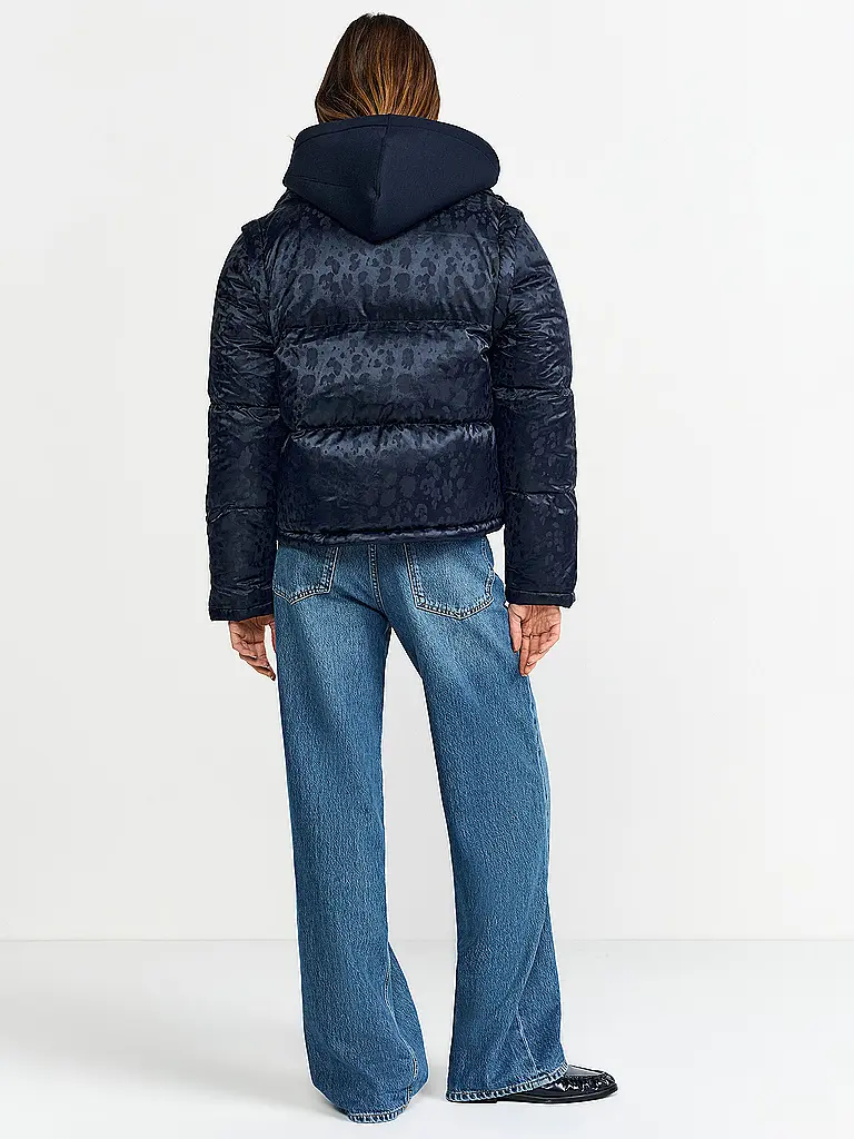 RICHROYAL | Steppjacke | Azul oscuro