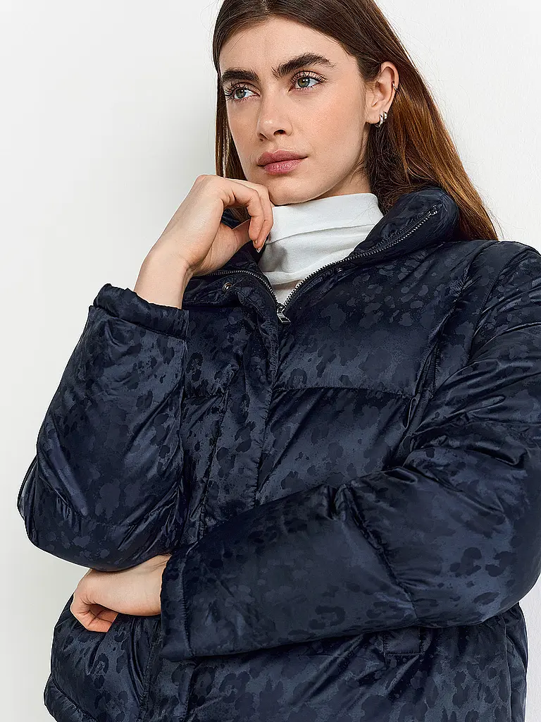 RICHROYAL | Steppjacke | Azul oscuro