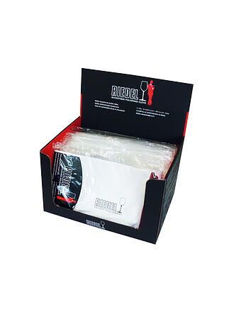 RIEDEL | Paño de limpieza de cristales blanco