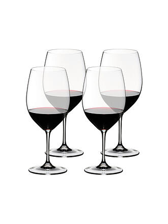 RIEDEL | Juego de copas de vino tinto de 4 piezas VINUM Cabernet/Merlot