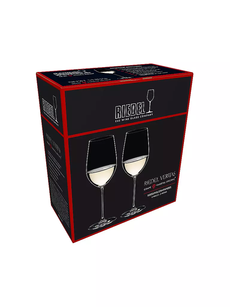 RIEDEL | Juego de 2 copas de vino blanco VERITAS Riesling / Zinfandel | 