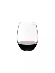 RIEDEL | Juego de 2 copas de vino tinto Cabernet/Merlot O WINE TUMBLER | Transparente