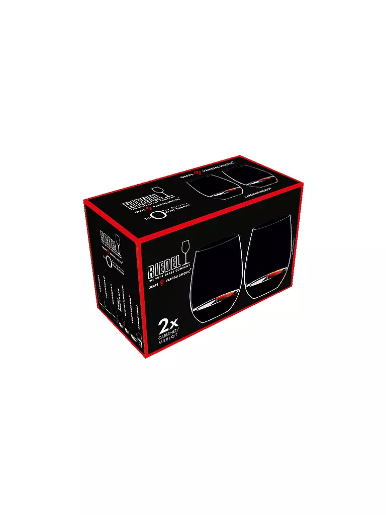 RIEDEL | Juego de 2 copas de vino tinto Cabernet/Merlot O WINE TUMBLER | 