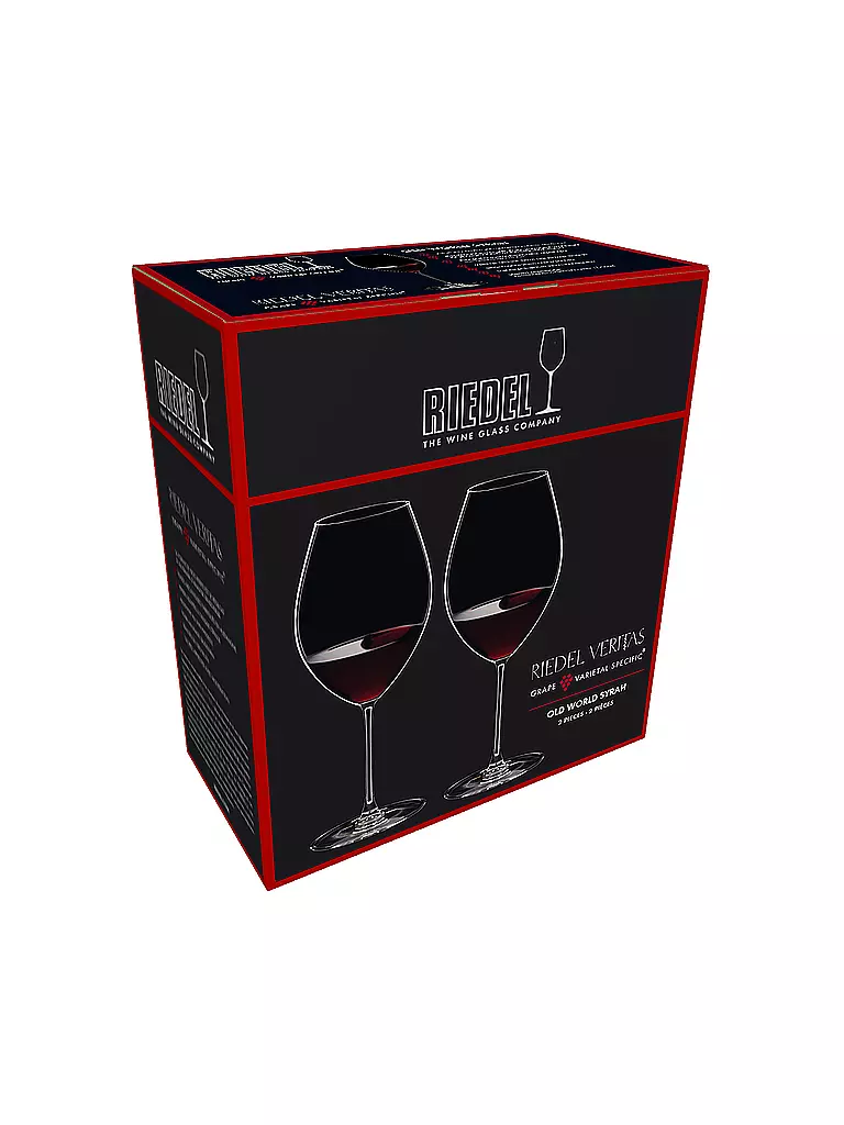RIEDEL | Juego de 2 copas de vino tinto VERITAS Old World Syrah 600ml | 