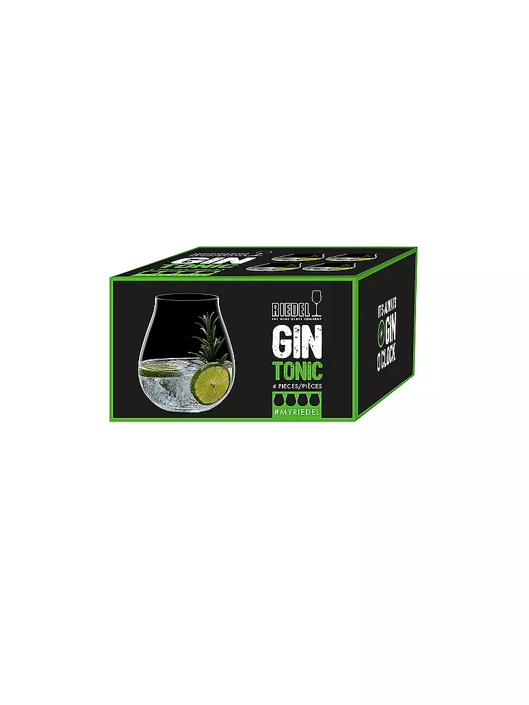 RIEDEL | Juego de 4 vasos de Gin Tonic 762ml | 