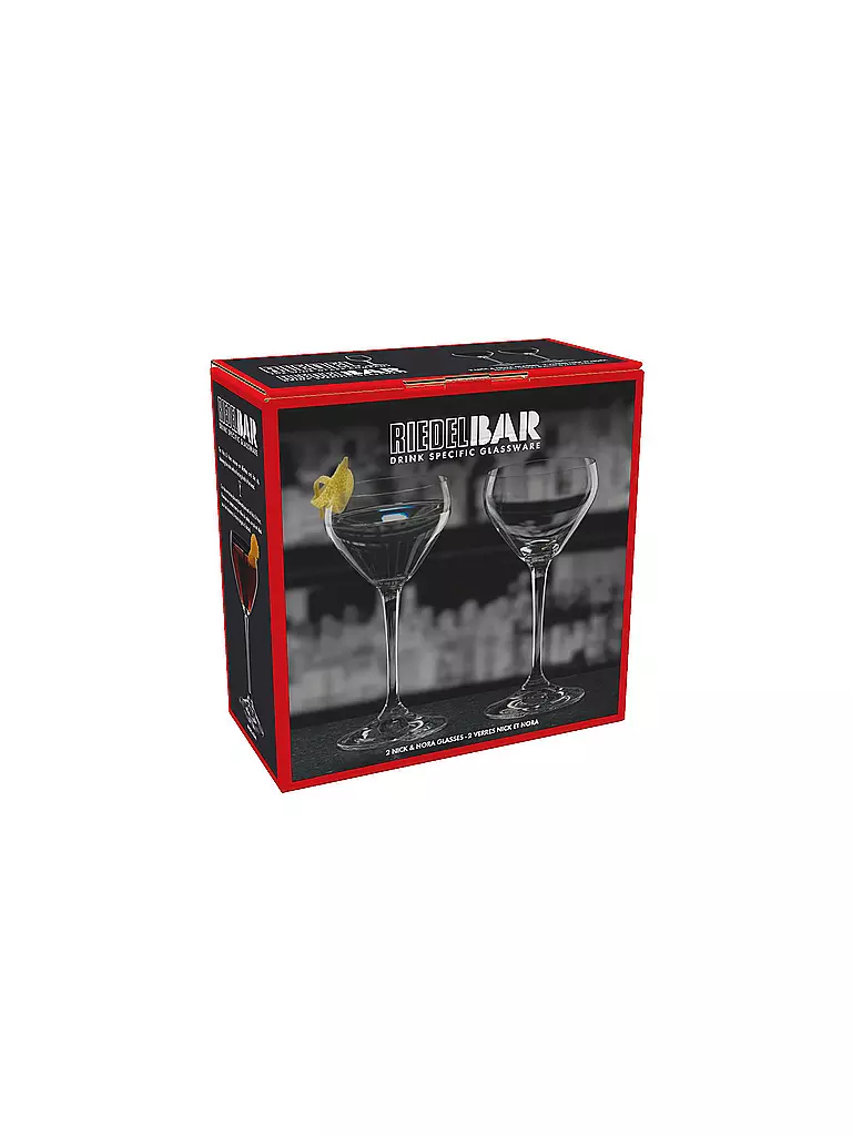 RIEDEL | Set de 2 vasos DRINK SPECIFIC Nick und Nora 140ml | transparent