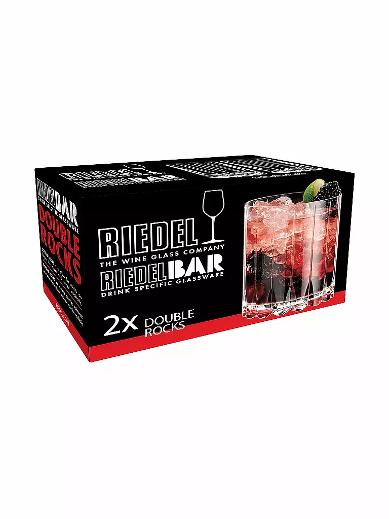 RIEDEL | Vaso 2 unidades Double Rocks DRINKS SPECIFIC 370ml | 