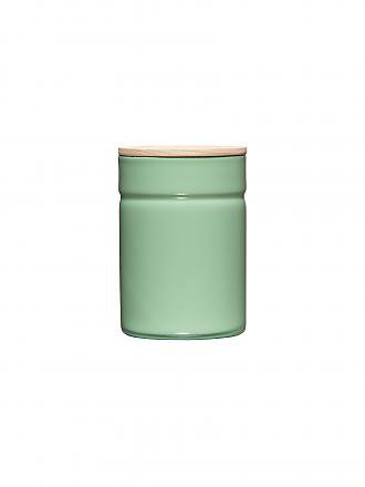RIESS | Recipiente hermético - Recipiente de esmalte con tapa de madera de fresno "Truehomewear" 12 cm 525ml