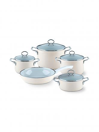 RIESS | Juego de utensilios de cocina de 5 piezas NOUVELLE Crema