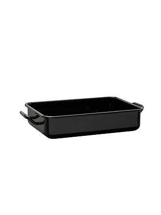 RIESS | Mini fuente para hornear y servir 23x15x5cm/1l esmalte negro