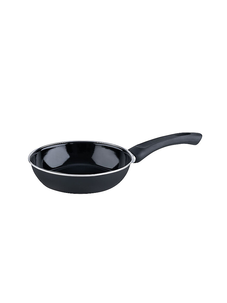 Sartén gourmet de esmalte de 20 cm negro negro