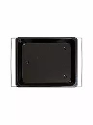 RIESS | Bandeja de horno de esmalte MULTIFLEX HOCH 408-22 | Negro