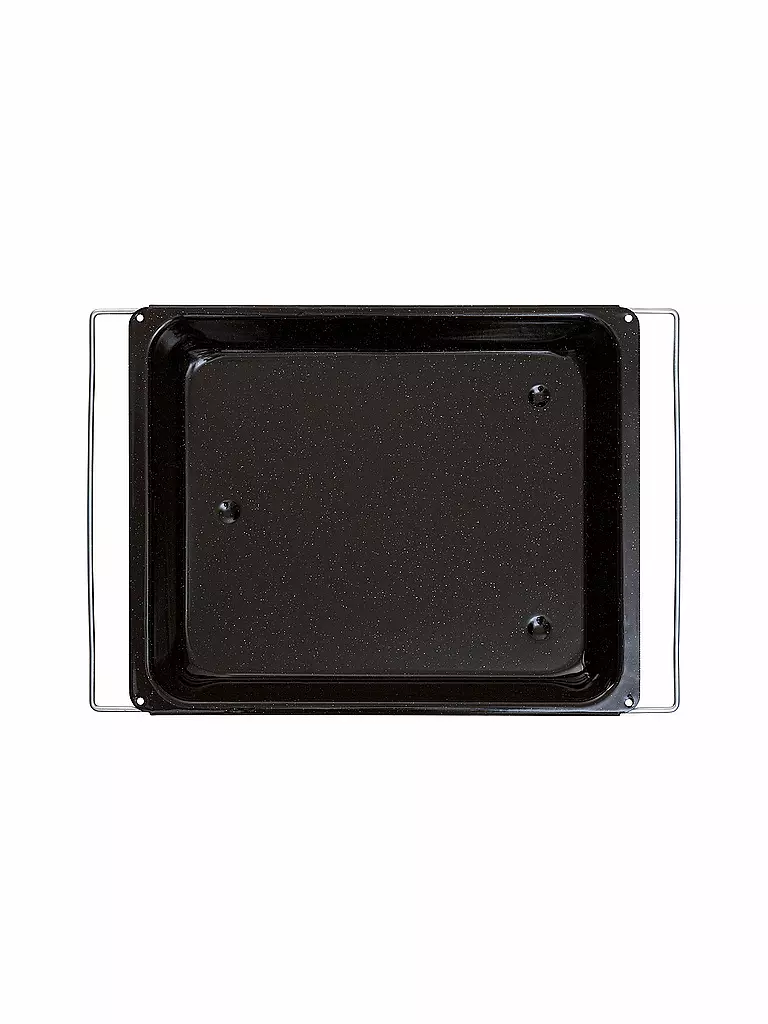 RIESS | Bandeja de horno de esmalte MULTIFLEX HOCH 408-22 | Negro