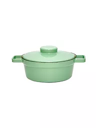 RIESS | Cacerola de esmalte con tapa "Aromapot - Truehomeware" 24cm 2l | Verde