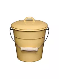 RIESS | Cubo multiusos con tapa 20cm Nat Green | Amarillo