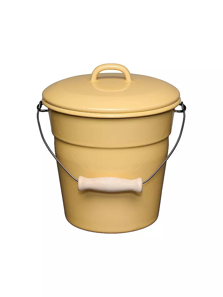 RIESS | Cubo multiusos con tapa 20cm Sunshine | Amarillo