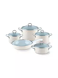 RIESS | Juego de utensilios de cocina de 5 piezas NOUVELLE Rosso | Beige