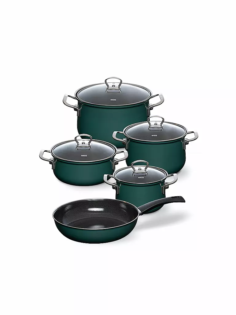 RIESS | Juego de utensilios de cocina de 5 piezas TEAL Blaugruen | Petróleo