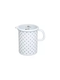 RIESS | Medidor de cocina 10cm / 1l Puntos Gris | Blanco