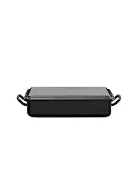 RIESS | Mini fuente para hornear y servir 23x15x5cm/1l esmalte negro | Negro