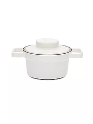 RIESS | Olla de esmalte con tapa "Aromapot - Truehomeware" 16cm 0,75l | Blanco