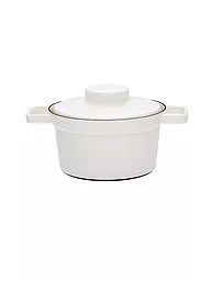 RIESS | Olla con tapa Aromapot Truehomeware 20cm / 1,75l Berenjena | Blanco