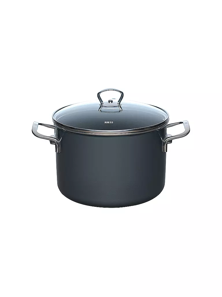 RIESS | Olla para carne 24cm/6,5l NOUVELLE PUR Gris Oscuro | Gris