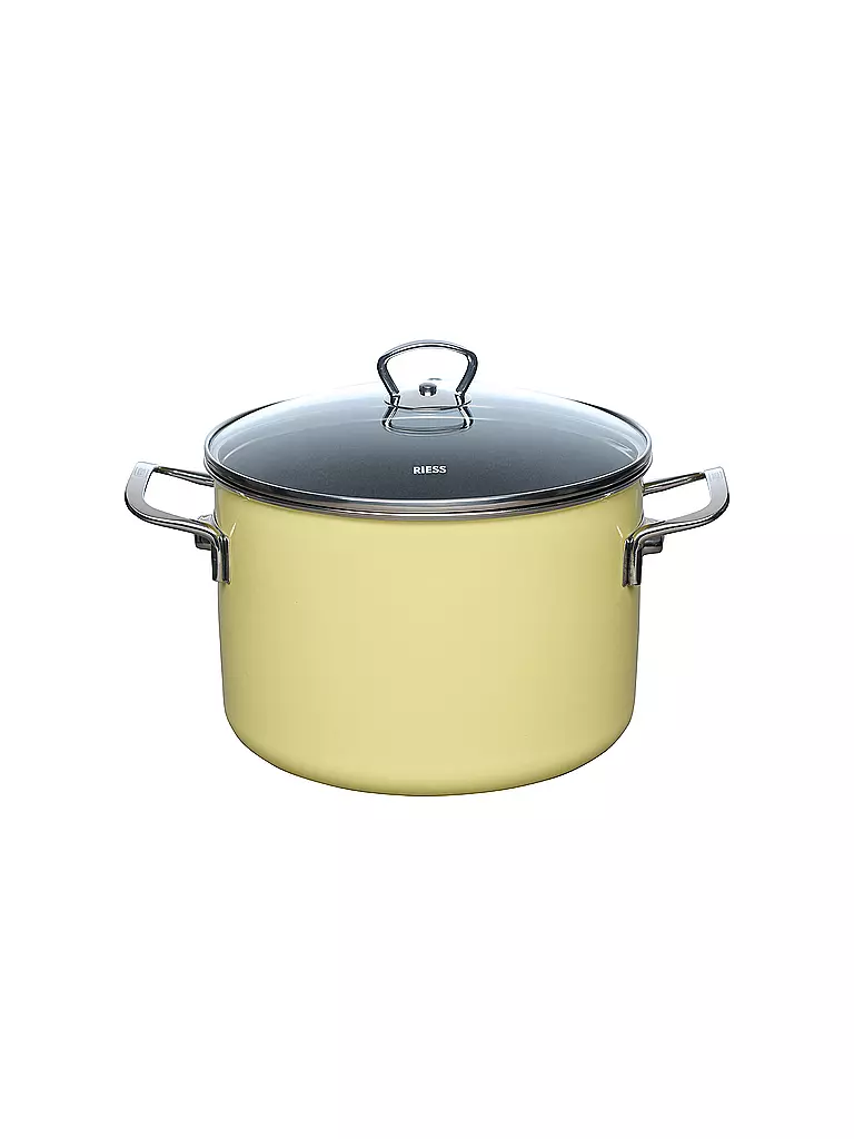RIESS | Olla para carne 24cm/6,5l NOUVELLE PUR Lemon | Amarillo