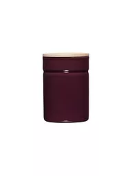 RIESS | Recipiente hermético - Recipiente de esmalte con tapa de madera de fresno "Truehomewear" 12 cm 525ml | Lila