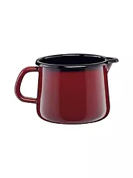 RIESS | Cacerola alta con tapa de vidrio NOUVELLE 16cm/1l Rosso | Rojo oscuro