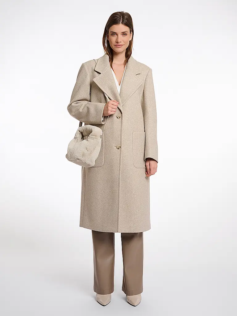 RINO&PELLE | Bolso - Bolso bandolera con aspecto de piel CHERYL Small | Crema