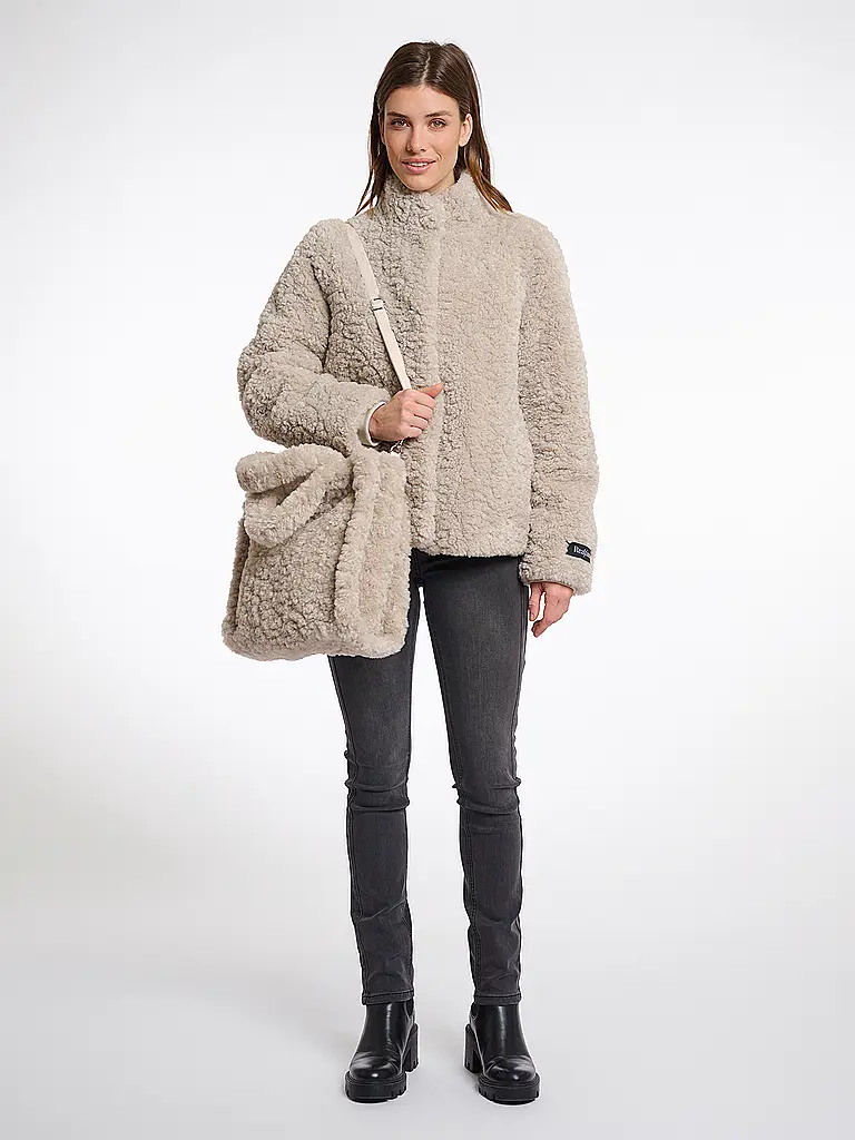 RINO&PELLE | Bolso - Shopper con aspecto de piel BRAX | Crema