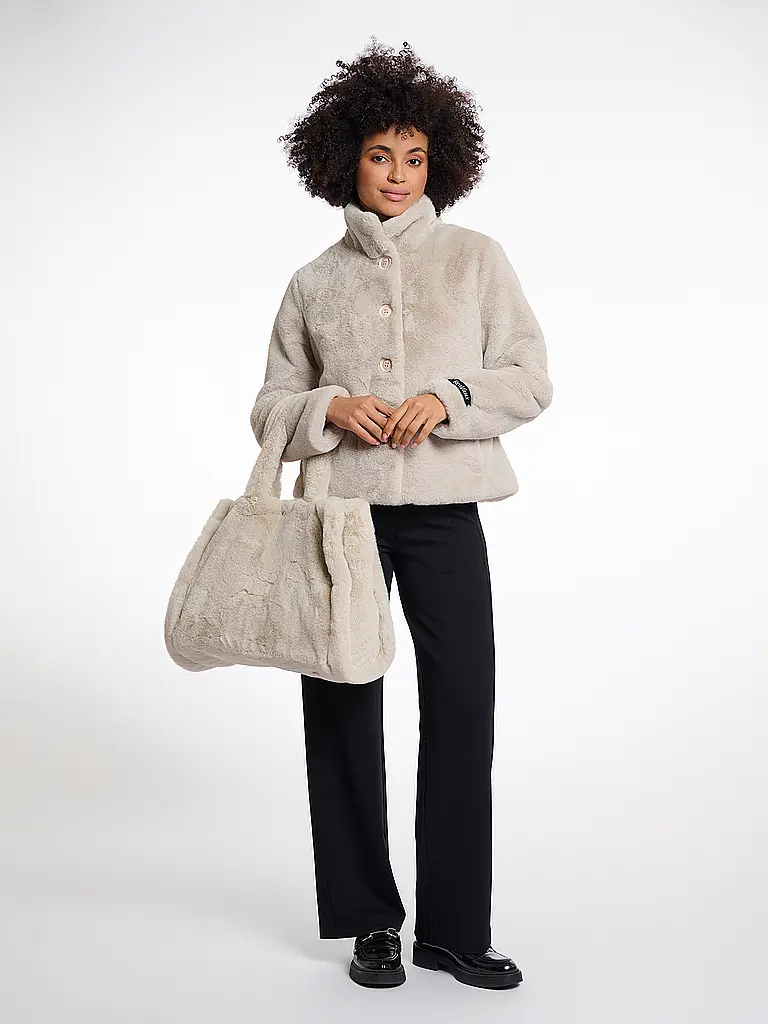RINO&PELLE | Bolso - Shopper con aspecto de piel DAAN | Crema