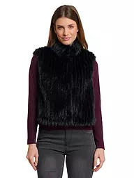 RINO&PELLE | Chaleco con aspecto de piel DAVA | Negro