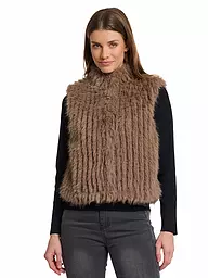 RINO&PELLE | Chaleco con aspecto de piel DAVA | Camel